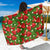 Strawberry Pattern Print Design SB05 Sarong Pareo Wrap-JORJUNE.COM