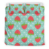 Strawberry Pattern Print Design SB06 Duvet Cover Bedding Set-JORJUNE.COM