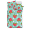 Strawberry Pattern Print Design SB06 Duvet Cover Bedding Set-JORJUNE.COM