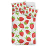 Strawberry Pattern Print Design SB07 Duvet Cover Bedding Set-JORJUNE.COM