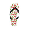 Strawberry Pattern Print Design SB07 Flip Flops-JorJune