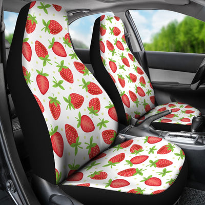 Strawberry Pattern Print Design SB07 Universal Fit Car Seat Covers-JorJune