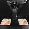 Strawberry Pink CupCake Front and Back Car Floor Mats