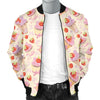 Strawberry Pink CupCake Men Casual Bomber Jacket