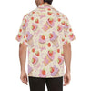 Strawberry Pink CupCake Men Hawaiian Shirt