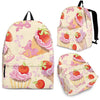 Strawberry Pink CupCake Premium Backpack