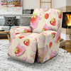 Strawberry Pink CupCake Recliner Slipcover-JORJUNE.COM