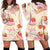 Strawberry Pink CupCake Women Hoodie Dress