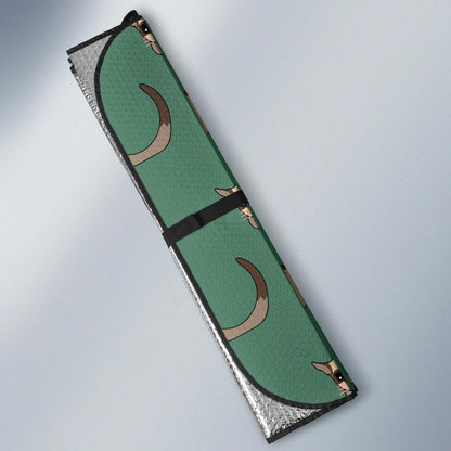 Sugar Glider Pattern Print Design 01 Car Sun Shades-JORJUNE.COM