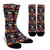 sugar skull Maxican Pattern Crew Socks