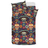 sugar skull Maxican Pattern Duvet Cover Bedding Set