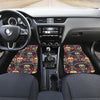 sugar skull Maxican Pattern Front and Back Car Floor Mats