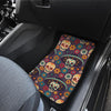 sugar skull Maxican Pattern Front and Back Car Floor Mats