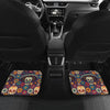 sugar skull Maxican Pattern Front and Back Car Floor Mats