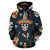 sugar skull Mexican All Over Print Hoodie