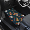 sugar skull Mexican Front and Back Car Floor Mats