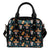 sugar skull Mexican Leather Shoulder Handbag