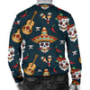 Sugar Skull Mexican Men Crewneck Sweatshirt