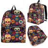 Sugar Skull Mexican Pattern Premium Backpack