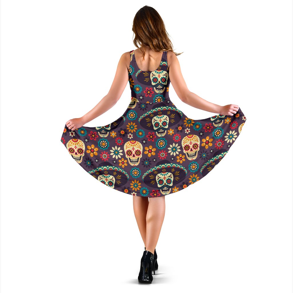 Sugar Skull Mexican Floral Women's Joggers main image 0