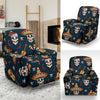 sugar skull Mexican Recliner Slipcover-JORJUNE.COM