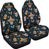 Sugar Skull Mexican Universal Fit Car Seat Covers