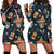 Sugar Skull Mexican Women Hoodie Dress