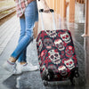 sugar skull Pattern Luggage Cover Protector