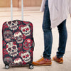 sugar skull Pattern Luggage Cover Protector