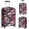 sugar skull Pattern Luggage Cover Protector