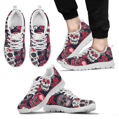 sugar skull Pattern Men Sneakers