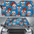 Sugar Skull Rose Pattern Car Sun Shade-JorJune