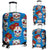 Sugar Skull Rose Pattern Luggage Cover Protector