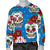 Sugar Skull Rose Pattern Men Crewneck Sweatshirt