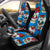 Sugar Skull Rose Pattern Universal Fit Car Seat Covers