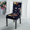 Summer Floral Pattern Print Design SF01 Dining Chair Slipcover-JORJUNE.COM