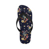 Summer Floral Pattern Print Design SF01 Flip Flops-JorJune