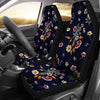 Summer Floral Pattern Print Design SF01 Universal Fit Car Seat Covers-JorJune