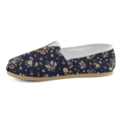 Summer Floral Pattern Print Design SF01 Women Casual Shoes-JorJune.com