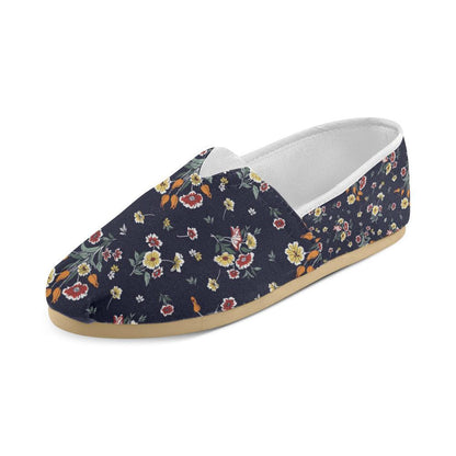 Summer Floral Pattern Print Design SF01 Women Casual Shoes-JorJune.com