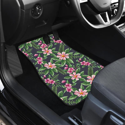 Summer Floral Pattern Print Design SF010 Car Floor Mats-JORJUNE.COM
