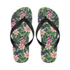 Summer Floral Pattern Print Design SF010 Flip Flops-JorJune