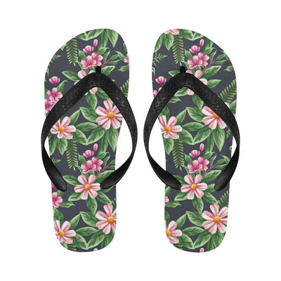 Summer Floral Pattern Print Design SF010 Flip Flops-JorJune