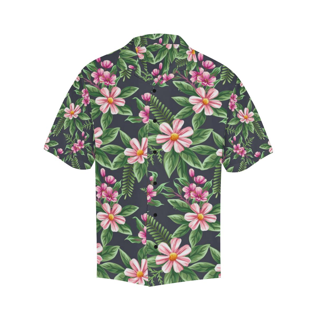 Summer Floral Pattern Print Design SF010 Men Hawaiian Shirt-JorJune