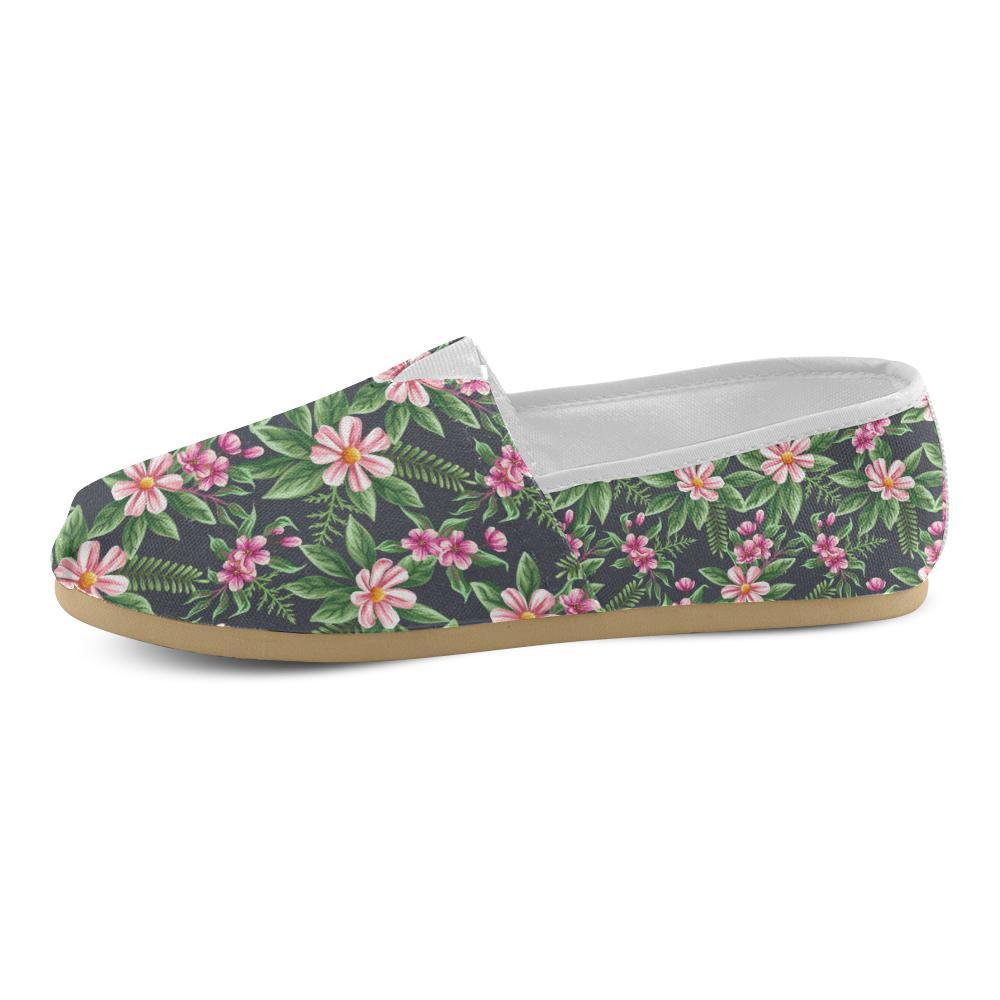 Summer Floral Pattern Print Design SF010 Women Casual Shoes-JorJune.com