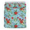 Summer Floral Pattern Print Design SF011 Duvet Cover Bedding Set-JORJUNE.COM