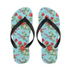 Summer Floral Pattern Print Design SF011 Flip Flops-JorJune