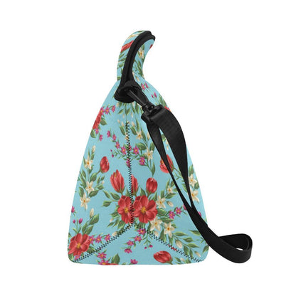 Summer Floral Pattern Print Design SF011 Neoprene Lunch Bag-JorJune