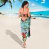 Summer Floral Pattern Print Design SF011 Sarong Pareo Wrap-JORJUNE.COM