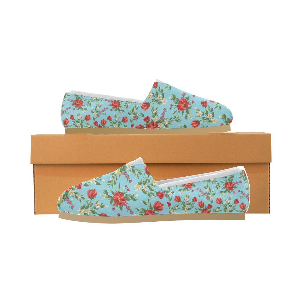 Summer Floral Pattern Print Design SF011 Women Casual Shoes-JorJune.com